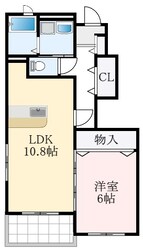 ベルハーモニーの物件間取画像